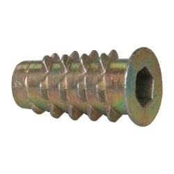 #10-24, Zinc Alloy Flanged Hex Drive Insert MPN:901024-20