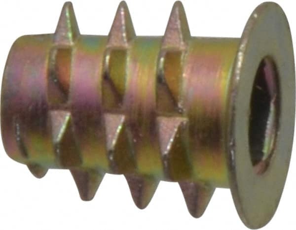#10-32, Zinc Alloy Flanged Hex Drive Insert MPN:901032-13