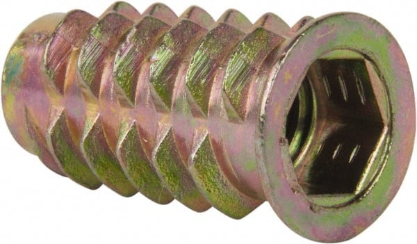 5/16-18, Zinc Alloy Flanged Hex Drive Insert MPN:951618-25