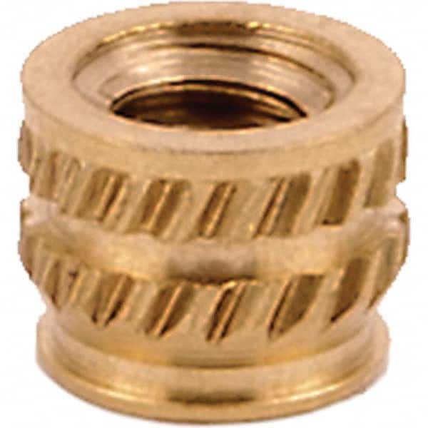 Tapered Hole Threaded Inserts, Product Type: Single Vane , System of Measurement: Metric , Thread Size (mm): M2.5x0.45 , Overall Length (Decimal Inch): 0.1350  MPN:TH-M25-SV