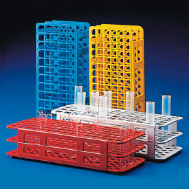 Snap-N-Rack Tube Rack For 25mm Tubes 40-Place Polypropylene Red 456710