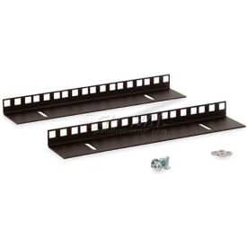 Kendall Howard™ 6U Wall Mount Vertical Rail Kit - Cage Nut 3150-3-001-06