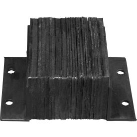 Ideal Warehouse Heavy Duty Dock Bumper Rectangular 16Wx10H 6