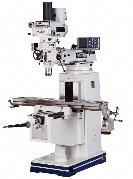 Knee Milling Machine: 3 hp MPN:GS20VS W/DRO