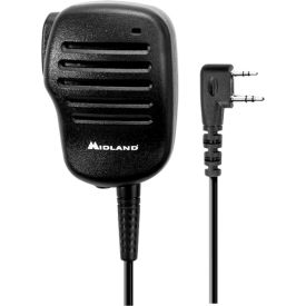 Midland® BizTalk® Speaker Mic For MB Series Radios Black MA3