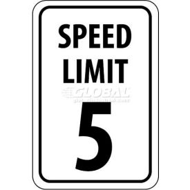 NMC TM17G Traffic Sign 5 MPH Speed Limit Sign 18