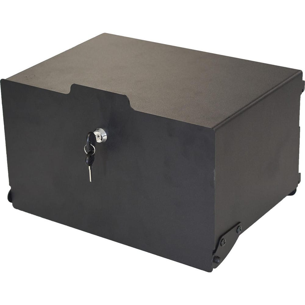 Peg Board Accessories, Type: Lock Box , Material: Steel , For Use With: Gridlok Metal Pegboard and Flextur Packing Station , Overall Length: 10.00  MPN:73528770