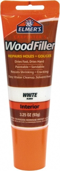 3.25 oz Tube Wood Filler: White MPN:E855