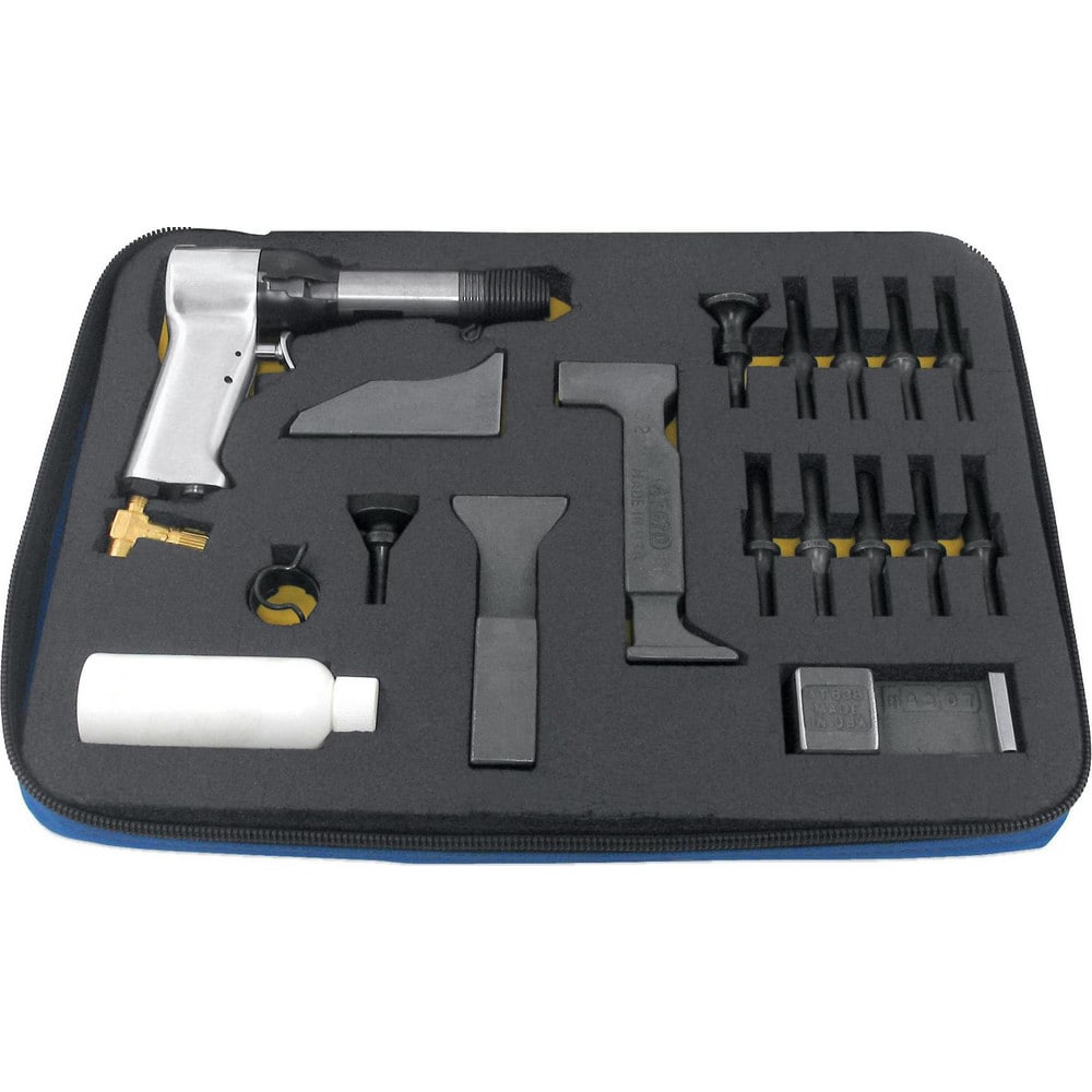 Air Riveters, Handle Type: Pistol Grip , Inlet Size: 1/4 , Stroke Length (Inch): 4 , Stroke Length (Decimal Inch): 4.0000 , Stroke Length (mm): 101.60  MPN:ATI590RGK-4X