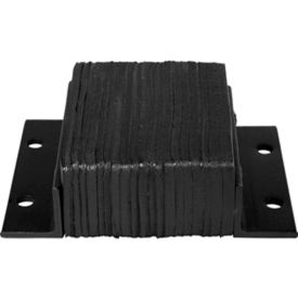 Ideal Warehouse Heavy Duty Dock Bumper Rectangular 15Wx10H 4