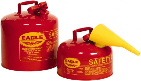 Safety Can: 1 gal, Steel MPN:UI10FS