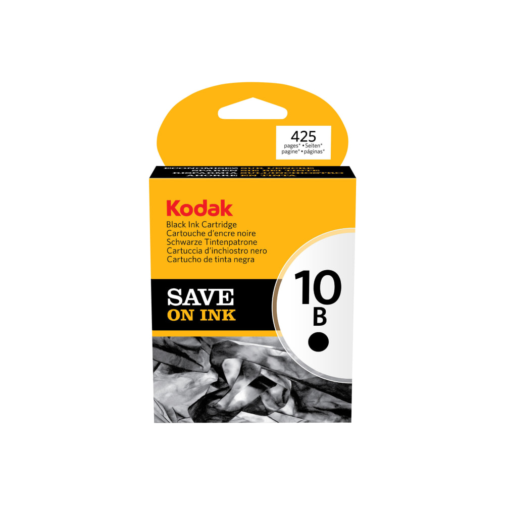 Kodak 10 Black Ink Cartridge, 1163641 (Min Order Qty 5) MPN:1163641