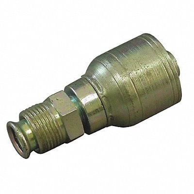 Crimp Fitting 1/4 I.D. 7/16 M Flare MPN:1AA4MF4
