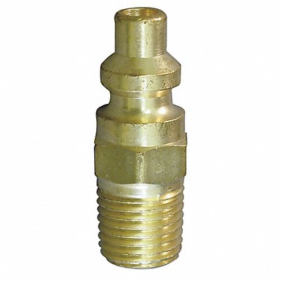 Coupler Plug UNF 1/4 Brass MPN:04R