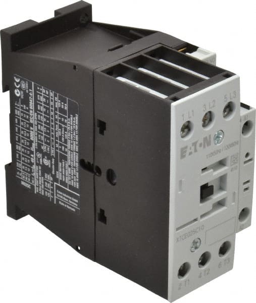 IEC Contactor: 3 Poles, 25 A Load Amps-Inductive, 45 A Load Amps-Resistive, NO MPN:XTCE025C10A