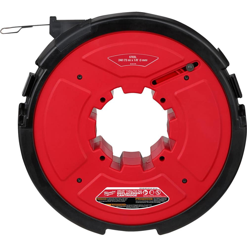 Fish Tape Accessories, Accessory Type: Steel Tape , Number of Pieces: 1 , For Use With: Steel Fish Tape Drum , Material: Steel  MPN:48-44-5178