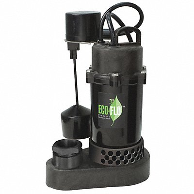 Thermoplastic Sump Pump VrtclSwtch 1/3HP MPN:SPP33V