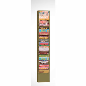 20 Pocket Vertical Literature Rack - Tan 400-75