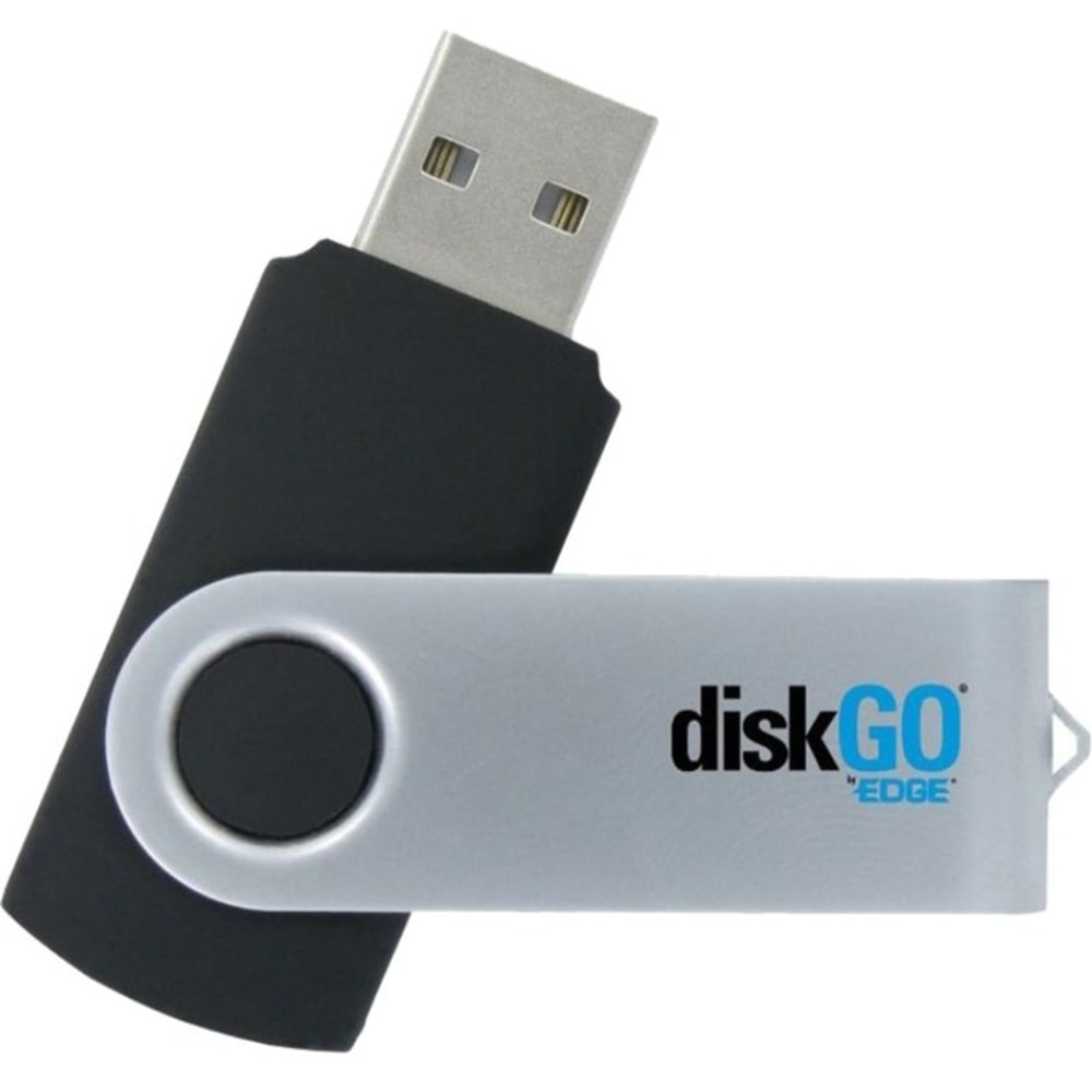 EDGE 8GB DiskGO C2 USB Flash Drive - 8 GB - USB (Min Order Qty 10) MPN:PE230791