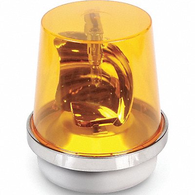 Rotating Warning Light Halogen Amber MPN:52A-N5-40WH