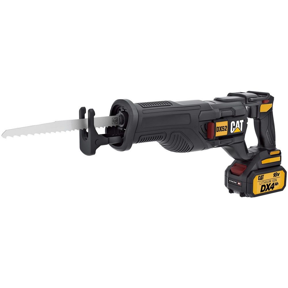 Cordless Reciprocating Saws, Voltage: 18.00 , Strokes per Minute: 0 to 3000 , Stroke Type: Orbital , Cutting Action: Orbital , Battery Chemistry: Lithium-ion  MPN:DX52