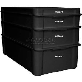 MFG Tray Molded Fiberglass Fibrestat ESD Stacking Tote 23-3/8