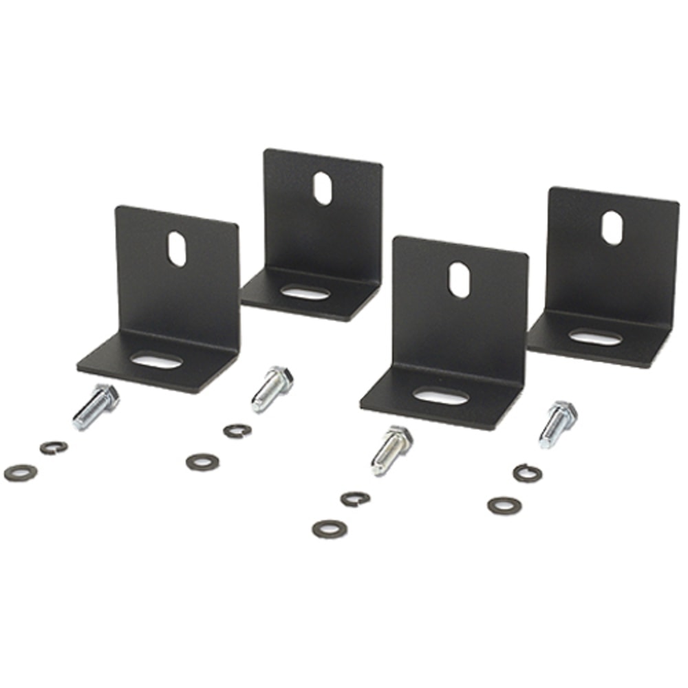 APC Bolt Down Kit - Rack bolt down kit - black - for NetShelter SX MPN:AR7701
