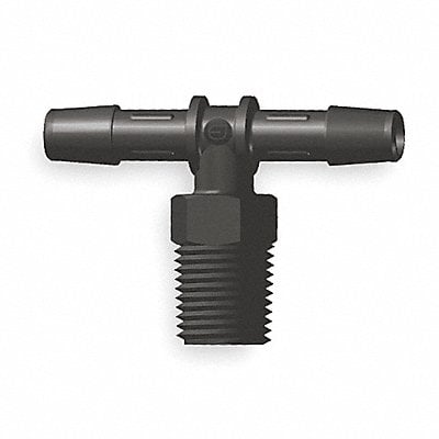 Tee Thread To Barb Nylon 1/2 In PK10 MPN:T8-4BN