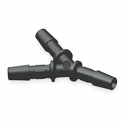 Y Connector 1/4 In Barbed Nylon PK10 MPN:Y0-4BN