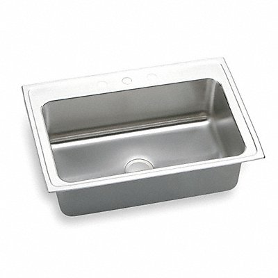 Elkay Sing Bowl Sink Rect 28inx16inx10in MPN:DLRS3322103