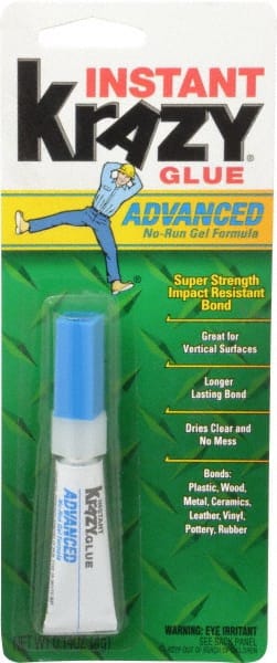 Adhesive Glue: 0.14 oz Tube, Clear MPN:KG48448MR