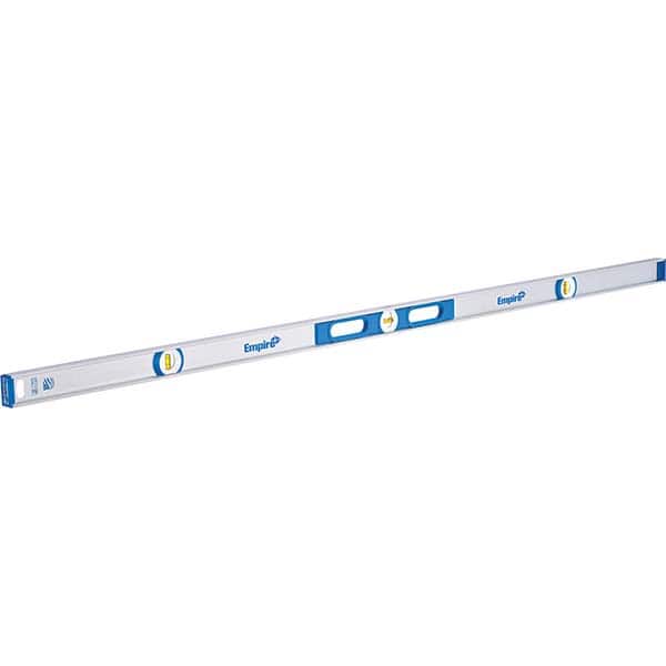 Box Beam, I-Beam & Torpedo Levels, Level Type: I-Beam , Vial Style: Bubble , Length (Inch): 72 , Magnetic: No , Body Material: Aluminum , Housing Color: Blue MPN:500.72