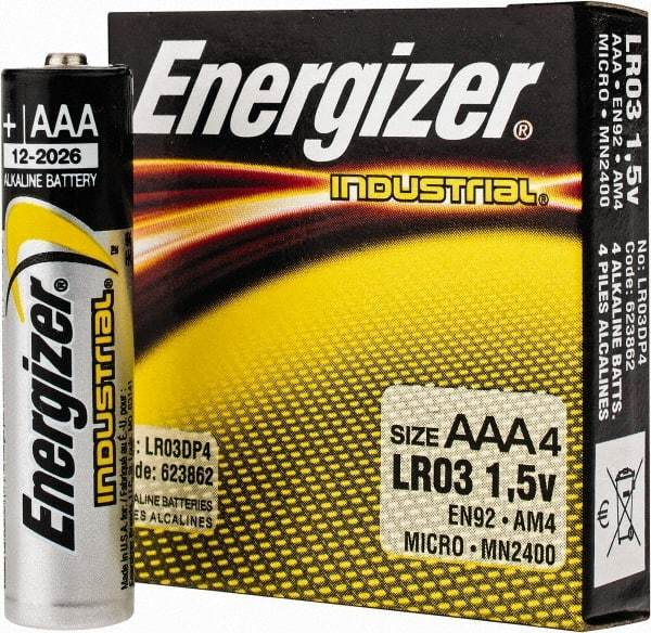 Standard Battery: Size AAA, Alkaline MPN:92797026