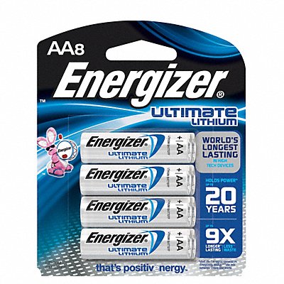Battery Lithium AA Hi Performance PK8 MPN:L91SBP-8