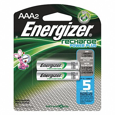 Rechargeable Battery AAA 1.2VDC PK2 MPN:NH12BP-2