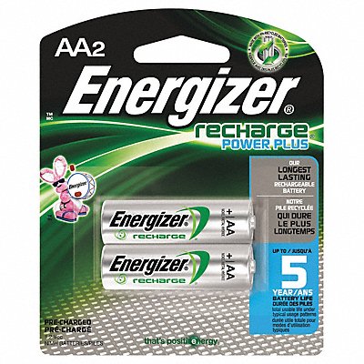 Rechargeable Battery AA 1.2VDC PK2 MPN:NH15BP-2