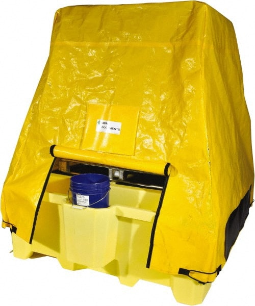 Tarp/Dust Cover: Yellow, Polyethylene, 1 mil MPN:5469-TARP