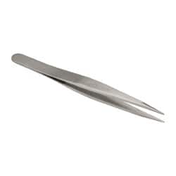 Precision Tweezer: OO-SA, Straight Tip, 4-3/4