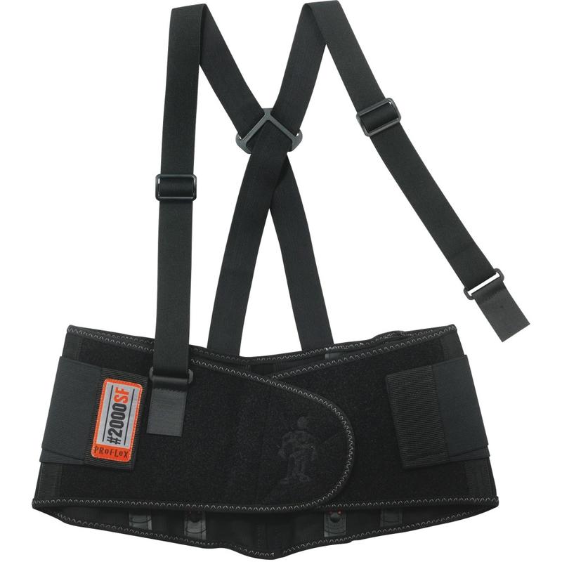 2000SF L Black High-Performance Back Support (Min Order Qty 2) MPN:11284