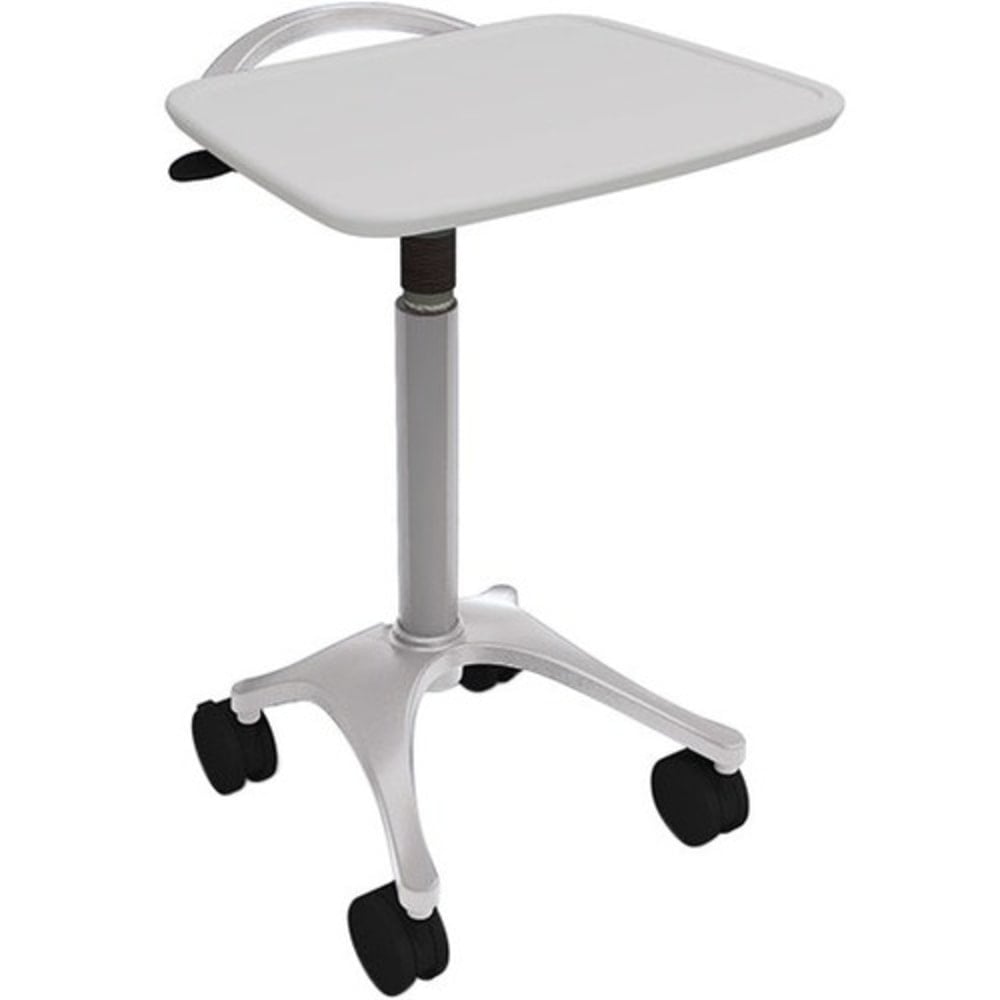 Anthro Zido EMR Cart Package - 146 lb Capacity - 4 Casters - 4in Caster Size - Medium Density Fiberboard (MDF), Cast Metal - x 40in Height - Steel Frame - Cool Gray - 2 Box MPN:BZD01CG/CG4