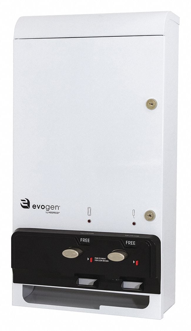 Sanitary Napkin/Tampon Dispenser Metal MPN:EV1-FREE