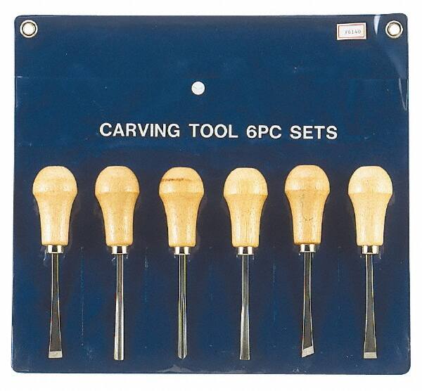 6 Piece Wood Gouge Set MPN:56010