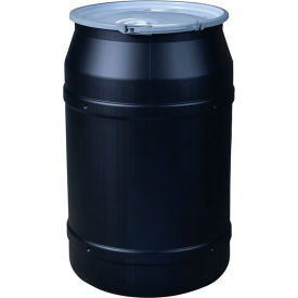 Eagle® Lab Pack Open Head Poly Drum Metal Lever Lock 55 Gallon Cap. 1 x 2