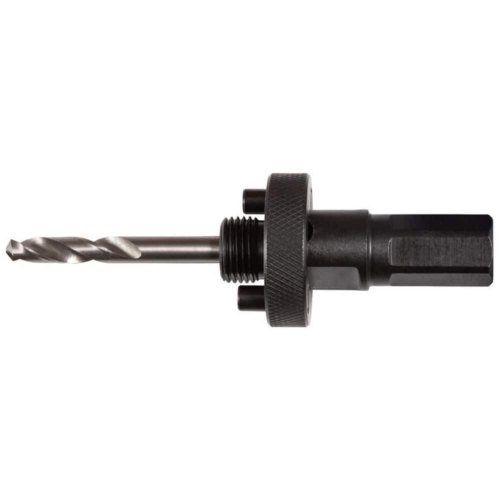 Hole-Cutting Tool Arbors, Hole Saw Compatibility: Hole Saws , Minimum Saw Diameter Compatibility: 1.25in , Maximum Saw Diameter Compatibility: 6  MPN:3834-ARBR-16152