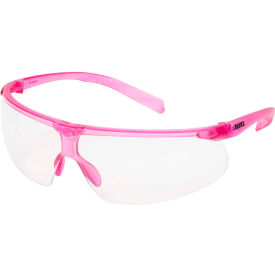 Elvex® Helium 20™ Lightweight Safety Glasses Anti-Fog Clear Lens Pink Frame Pack of 12 - Pkg Qty 12 WELSG62CAFPINK