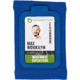 Ergodyne® Squids® 3388 Wrist ID/Badge Holder One Size Blue 19963