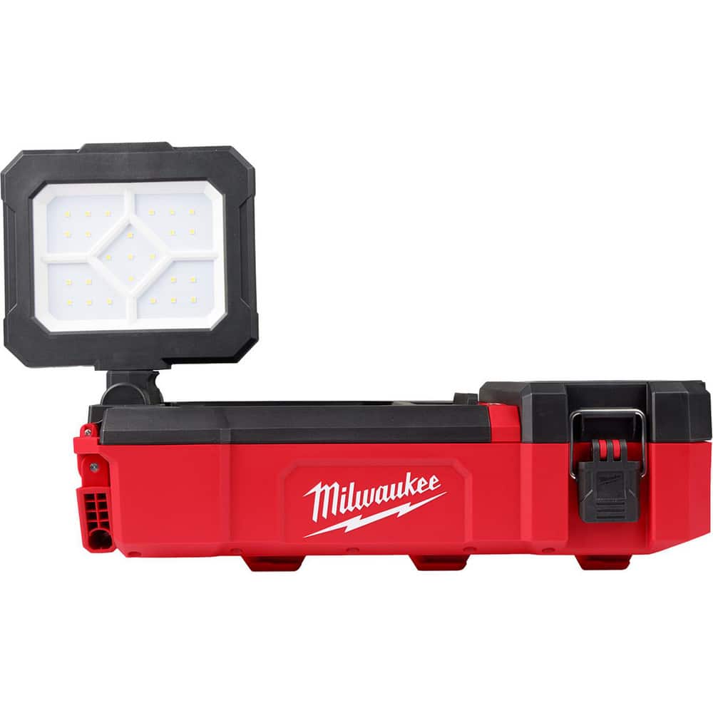 Portable Work Lights, Light Technology: LED , Bulb Type: LED , Run Time: 12h , Lumens: 1400 , Includes: (1) M12 PACKOUT Light, (2) Removable Bins  MPN:2356-20