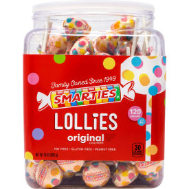 Smarties Wrapped Pops 34 oz 120 count 20900013