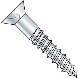 #14 x 5 Phillips Flat Full Body 2/3 Thread Wood Screw Zinc - Pkg of 300 1480DPF