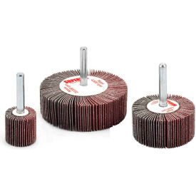 Superior Abrasives 24802 Flap Wheel Mandrel 3/8 x 3/8 x 1/8 Aluminum Oxide Fine - Pkg Qty 10 24802